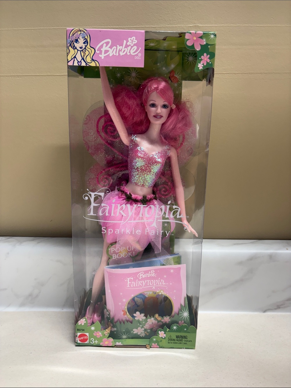 Barbie Fairytopia Sparkle Fairy Doll - Pink